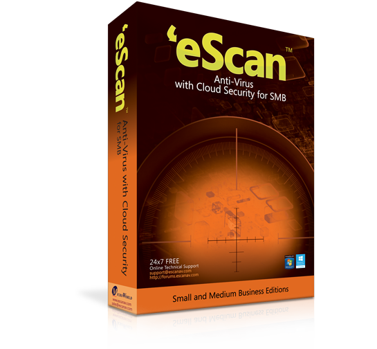 eScan Anti-Virus with Cloud Security for SMBs