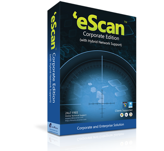 eScan Corporate Edition (con Soporte para Redes Híbridas)